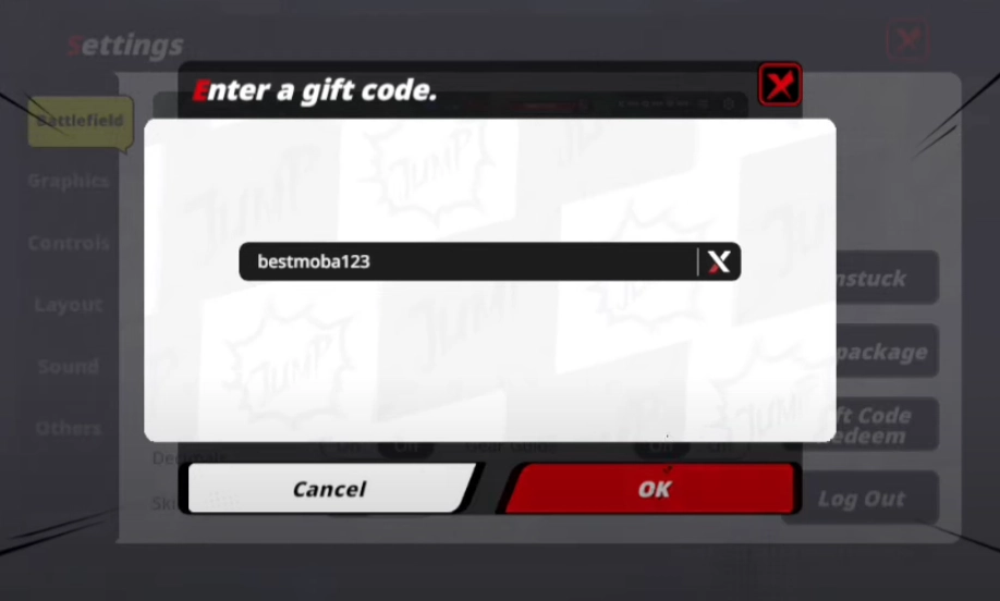 JUMP: Assemble ศึกรวมพลังฮีโร่ (SEA) แจก Giftcode (11 โค้ด) ไอเทมเพียบ!! อัปเดตเรื่อยๆ พร้อมวิธีกรอกภายในเกม