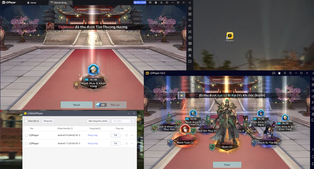 『HƯỚNG DẪN』Reroll Eternal Three Kingdoms Nhanh Trên LDPlayer