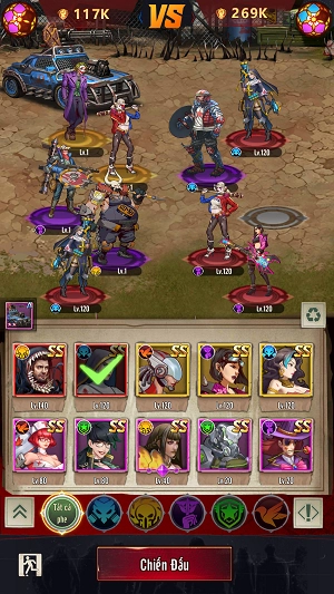 『HƯỚNG DẪN』Cuộc Chiến Sinh Tồn - GGames hướng dẫn đội hình tân thủ đề cử