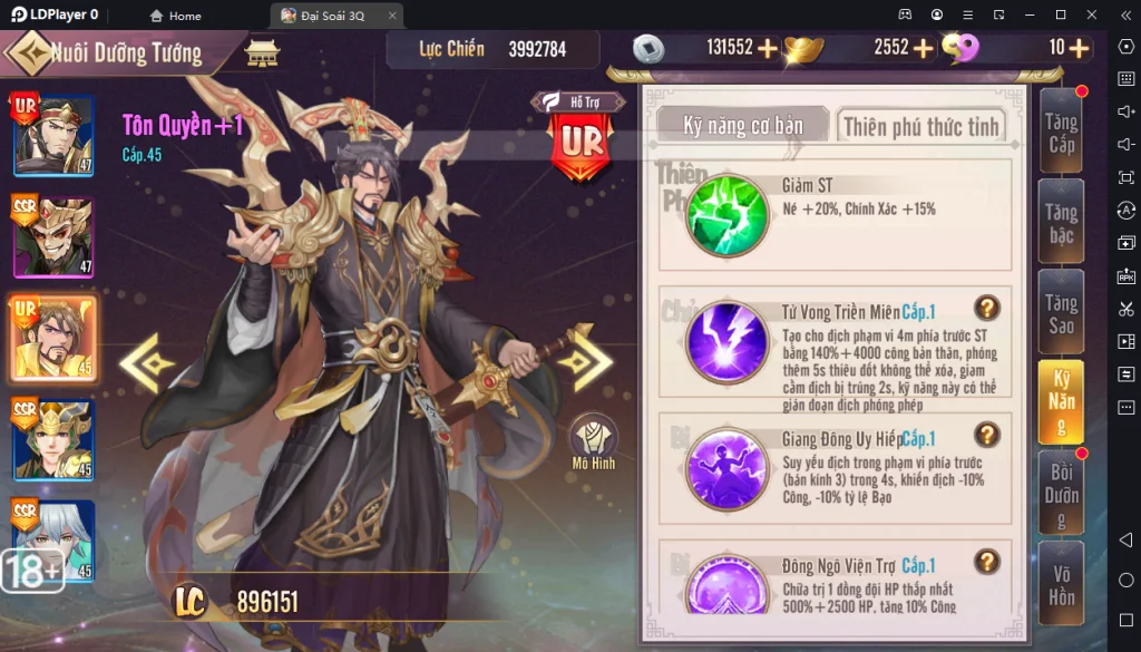 『HƯỚNG DẪN』Đại Soái 3Q: Top 8 Tướng Quốc Dân Cho Anh Em Nông Dân