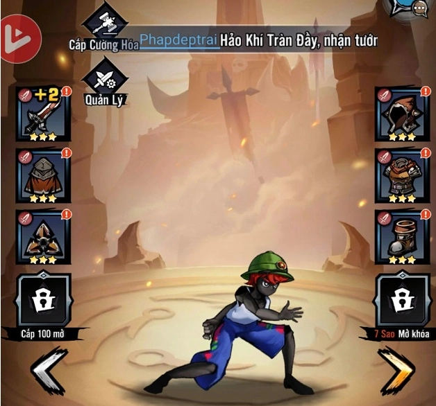 『HƯỚNG DẪN』STICKMAN AFK: Liên minh bóng đêm - So với những tựa game “người que” trước đây: Sự khác biệt làm nên tên tuổi & Cách tải game trên PC