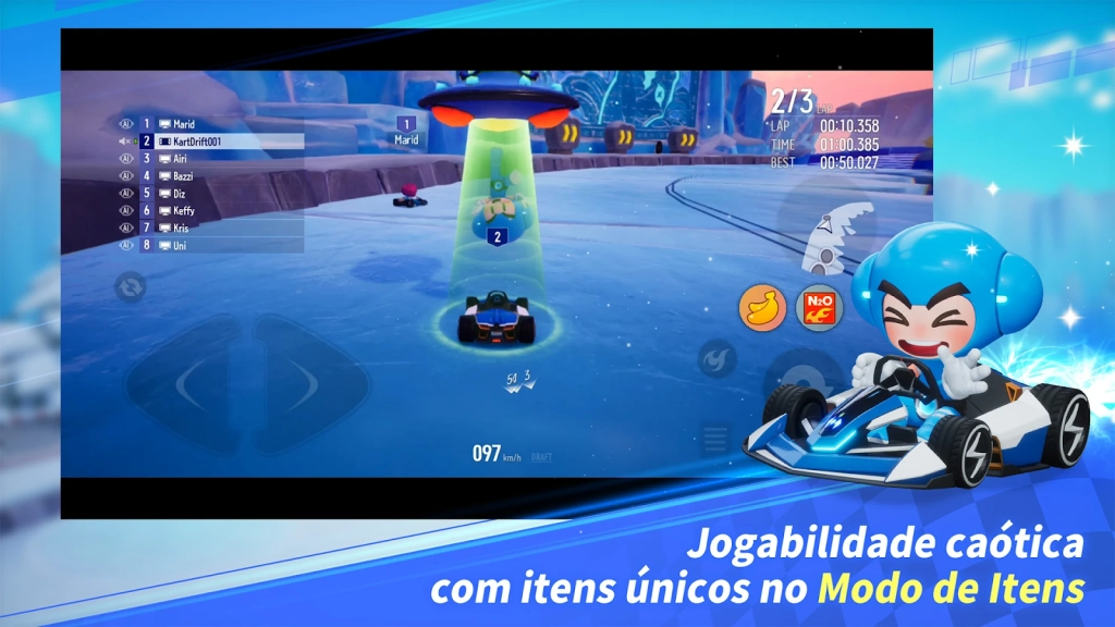 Reine nas pistas com KartRider: Drift! Descubra tudo sobre o game!