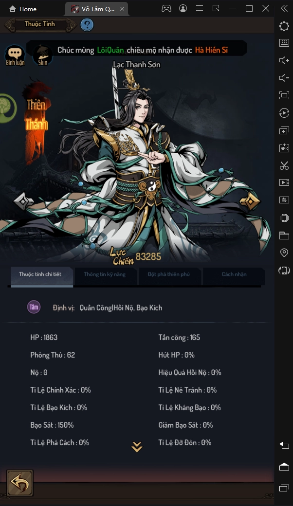 『HƯỚNG DẪN』Võ Lâm Quần Hiệp Truyện - Top tướng tân thủ nên chơi