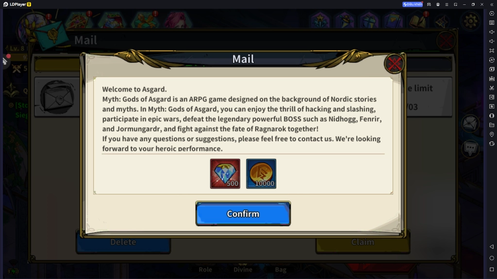 『HƯỚNG DẪN』Reroll MYTH: GODS of ASGARD nhiều tài khoản nhanh và nhàn nhất