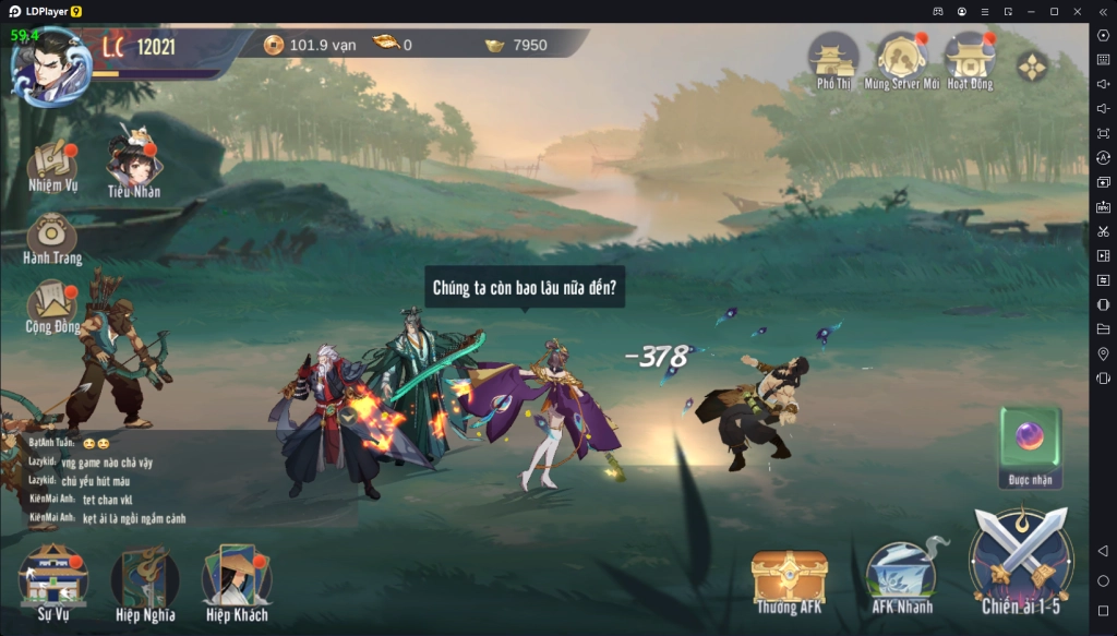 『GIFTCODE』Võ Lâm Nhàn Hiệp VNG: Tổng hợp code mới nhất & Cách nhập code tân thủ & Cách tải game trên PC