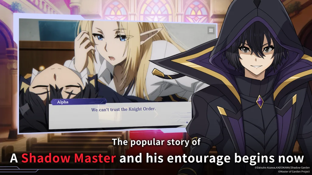 Viva o popular anime em: The Eminence In Shadows RPG que lança agora!