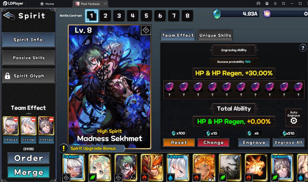 Pixel Fantasia แนะนำตัวที่ควรหา & เทคนิค Reroll หาตัวละครเร็วขึ้น 4 เท่า บน LDPlayer9