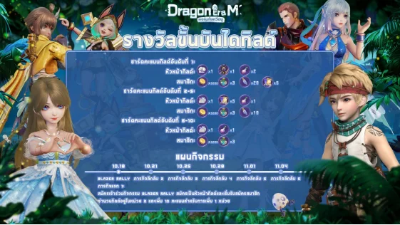 Dragon Era M ผจญภัยทวีปมู การทดสอบครั้งแรกของเซิร์ฟไทยกำลังอยู่ในช่วงการรับสมัคร มาพร้อมกับกิจกรรมขยายกิลด์ที่ยิ่งใหญ่ของ Blazer Rally เพื่อสานต่อช่วงซัมเมอร์ของเกม
