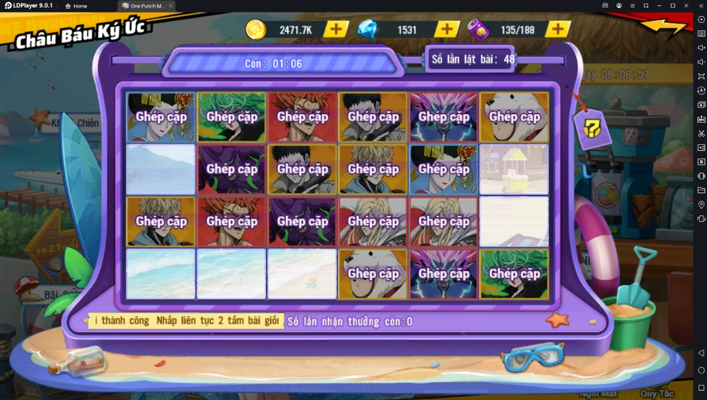 『HƯỚNG DẪN』One Punch Man The Strongest: Hướng Dẫn Sự Kiện Tiệc Bãi Biển Mừng Sinh Nhật Năm 2