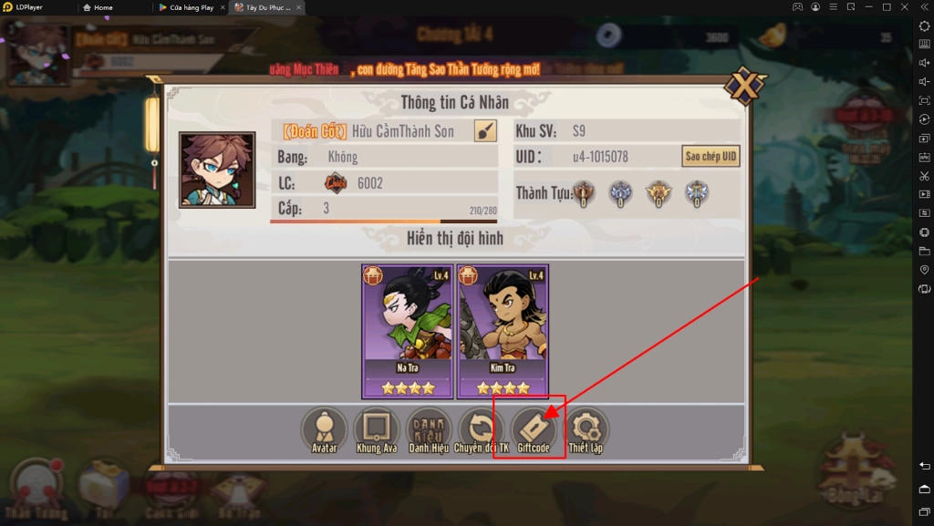 『GIFTCODE』Tây Du Phục Ma GGames: Tổng hợp code mới nhất & Cách nhập code tân thủ & Cách tải game trên PC