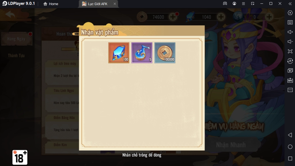 『HƯỚNG DẪN』Lục Giới AFK: Hướng Dẫn Tân Thủ Cách Chơi Chuẩn Đầu Game