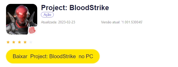 Project: Bloodstrike: Brasileiros, participem agora do Closed Beta!