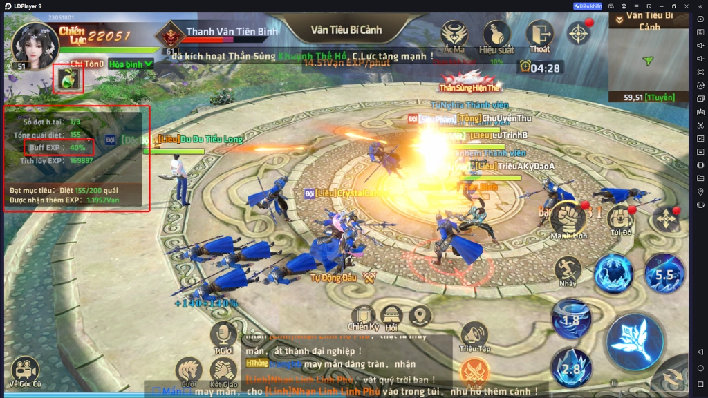 『HƯỚNG DẪN』Hướng dẫn cày cấp cực nhanh, săn boss siêu gọn cho tân thủ Hoa và Kiếm