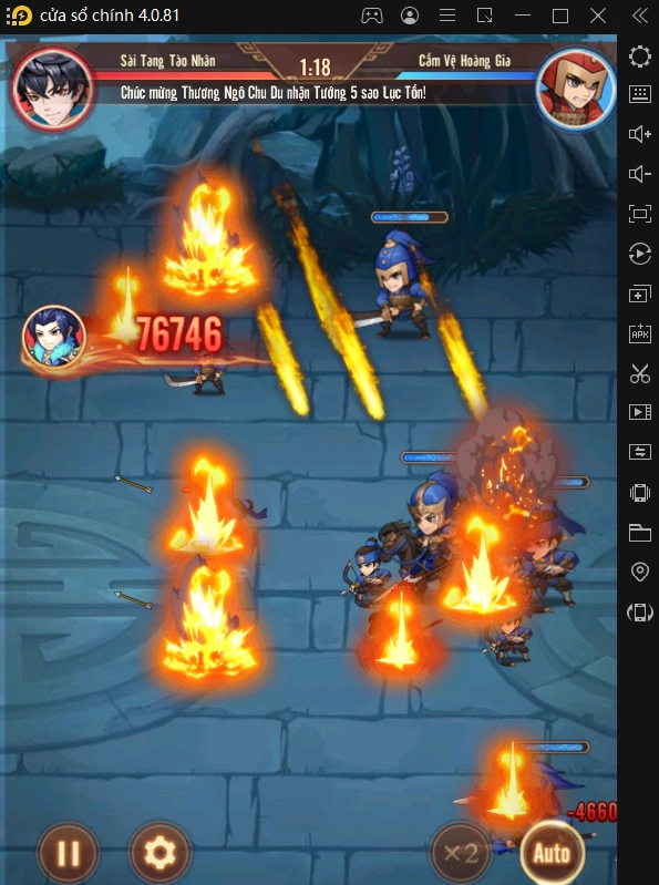 『HƯỚNG DẪN』Tân Vương 3Q - Top Tướng Quốc Dân Thục - Ngụy - Ngô & cách tải game trên PC