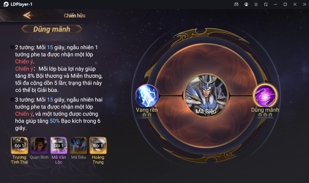 『HƯỚNG DẪN』Cái Thế Tranh Hùng: Đội hình Thục Quốc chuẩn và Lâu dài & Cách tải trên PC.