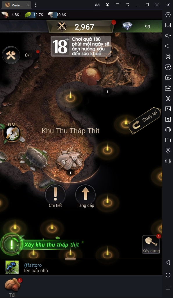 『HƯỚNG DẪN』Vương Quốc Kiến Gamota - The Ants Underground Kingdom: Hướng dẫn cách chơi cho Tân Thủ & cách tải game trên PC.