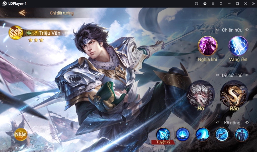 『HƯỚNG DẪN』Cái Thế Tranh Hùng: Đội hình Thục Quốc chuẩn và Lâu dài & Cách tải trên PC.