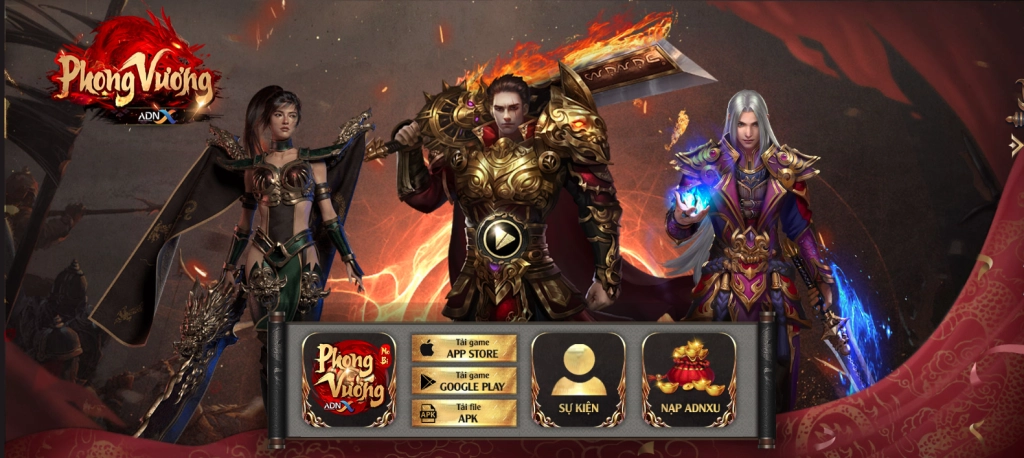 『GAME MỚI』PHONG VƯƠNG ADNX MOBILE MỞ CỬA CHÍNH THỨC 15/05/2023. PHONG THẦN ĐÃ TRỞ LẠI
