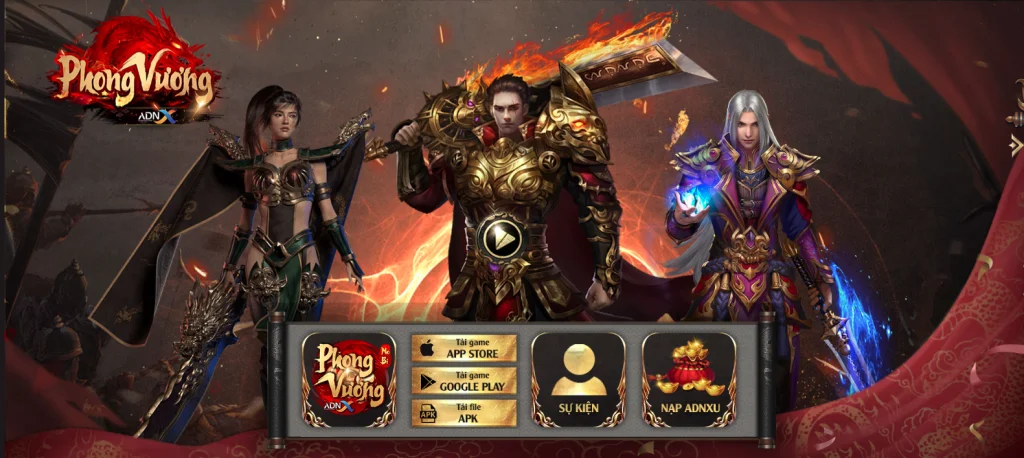 『GAME MỚI』PHONG VƯƠNG ADNX MOBILE MỞ CỬA CHÍNH THỨC 15/05/2023. PHONG THẦN ĐÃ TRỞ LẠI