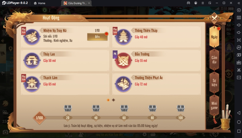 『HƯỚNG DẪN』Cửu Dương Truyền Kỳ 2 : Cách kiếm tài nguyên nhanh nhất