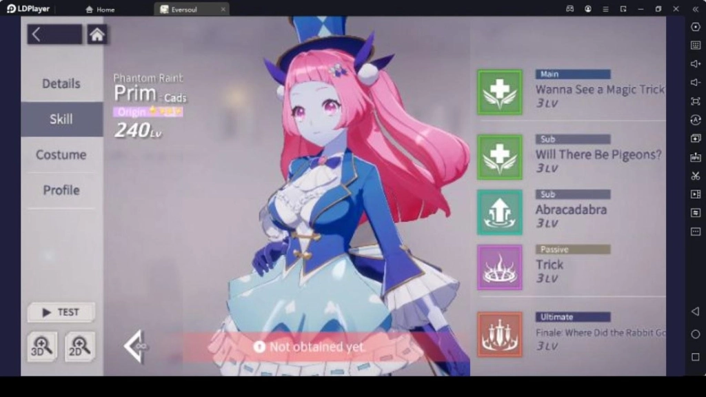 Eversoul Characters Prim