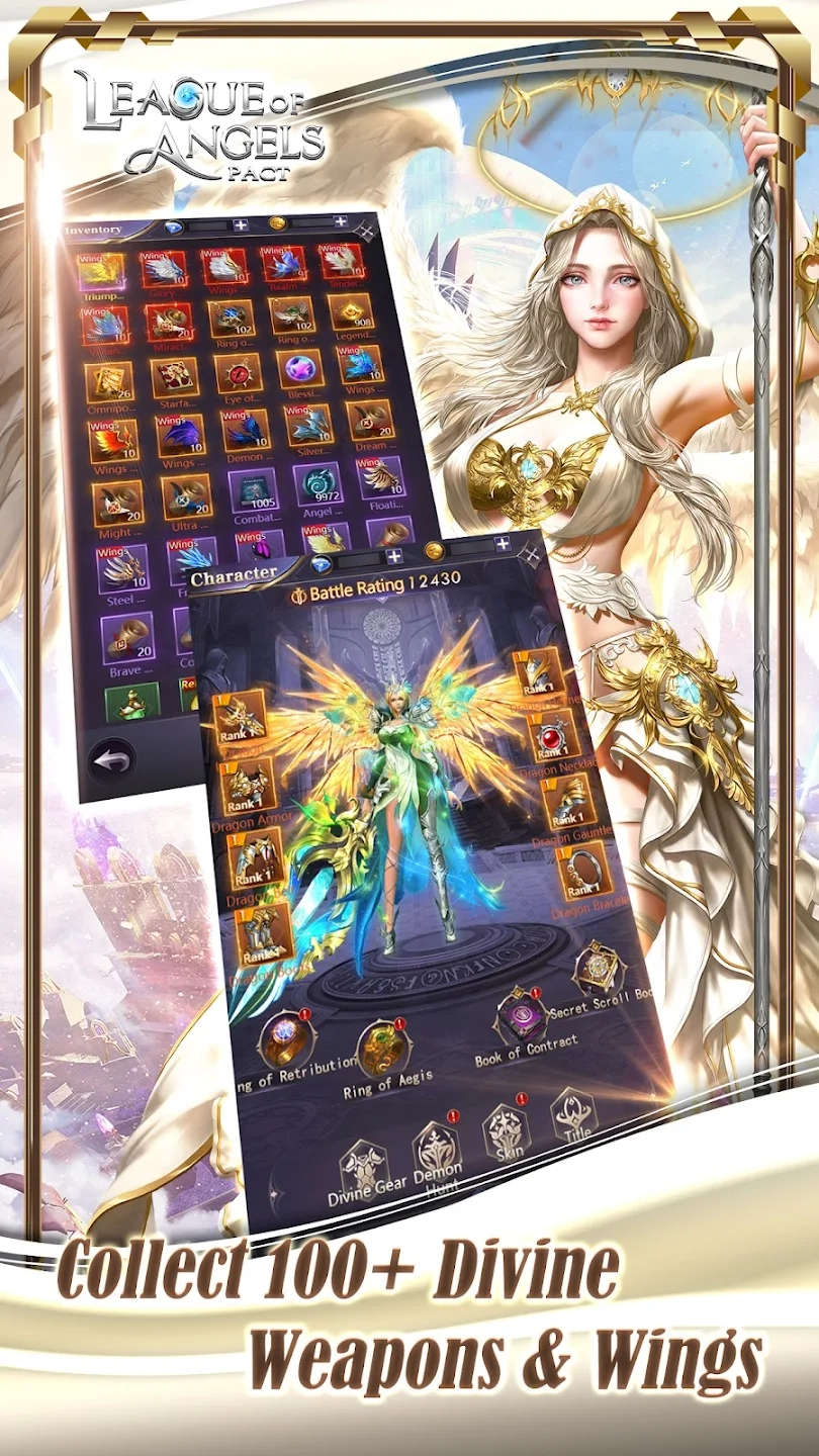 Reviva o MMORPG em League of Angels: Pact! Faça o pré-registro!