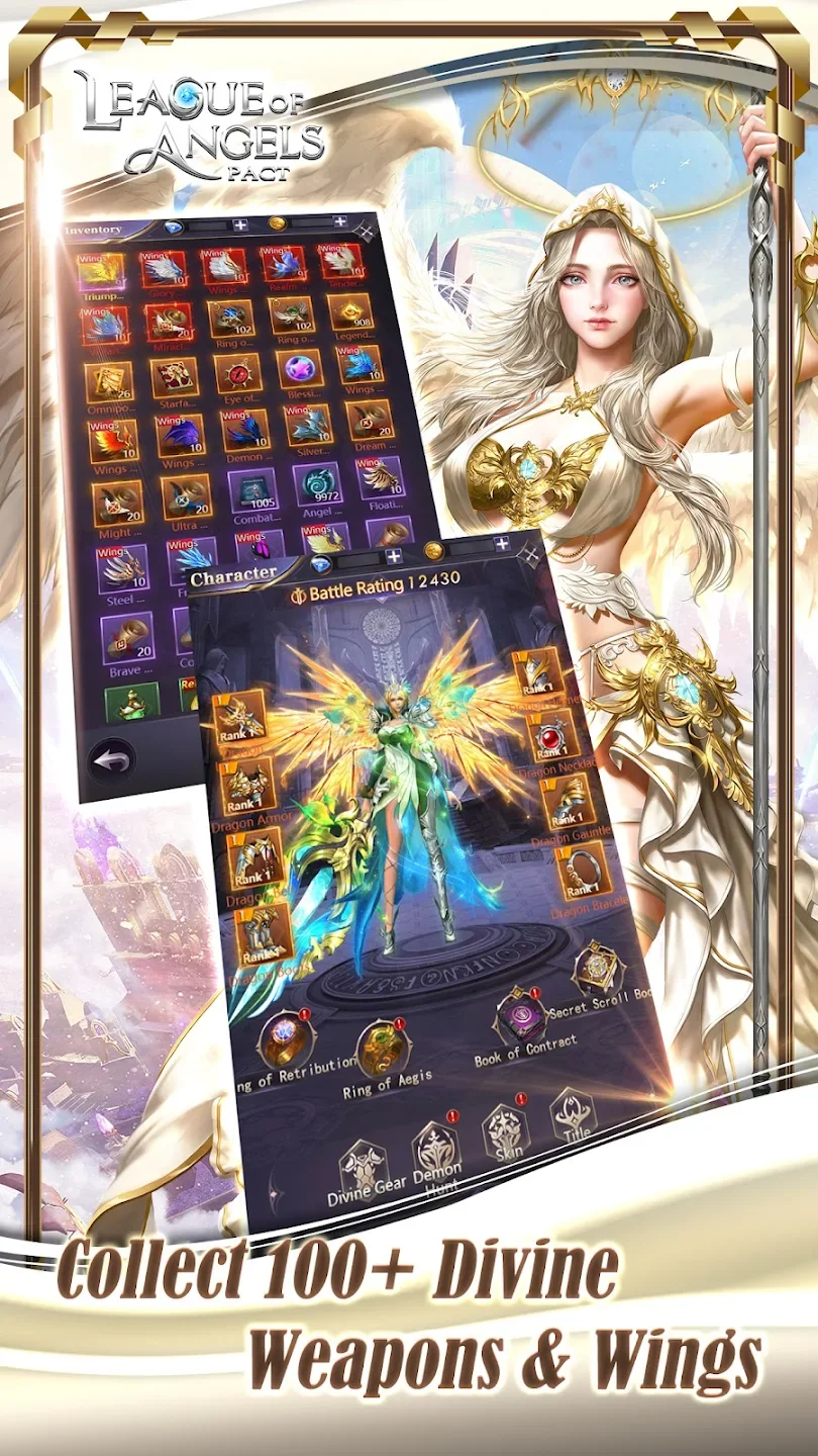 Reviva o MMORPG em League of Angels: Pact! Faça o pré-registro!