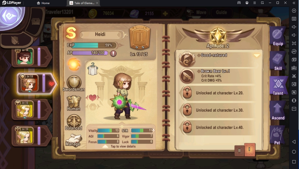 Tale of Elements เกมมือถือแนว Rogue-Like ตะลุยดันเจี้ยนสุ่มบัฟ พร้อมระบบ Idle