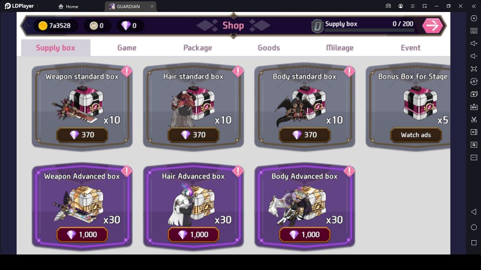 Guardian Goddess: Idle RPG Shop for More Exclusive Items