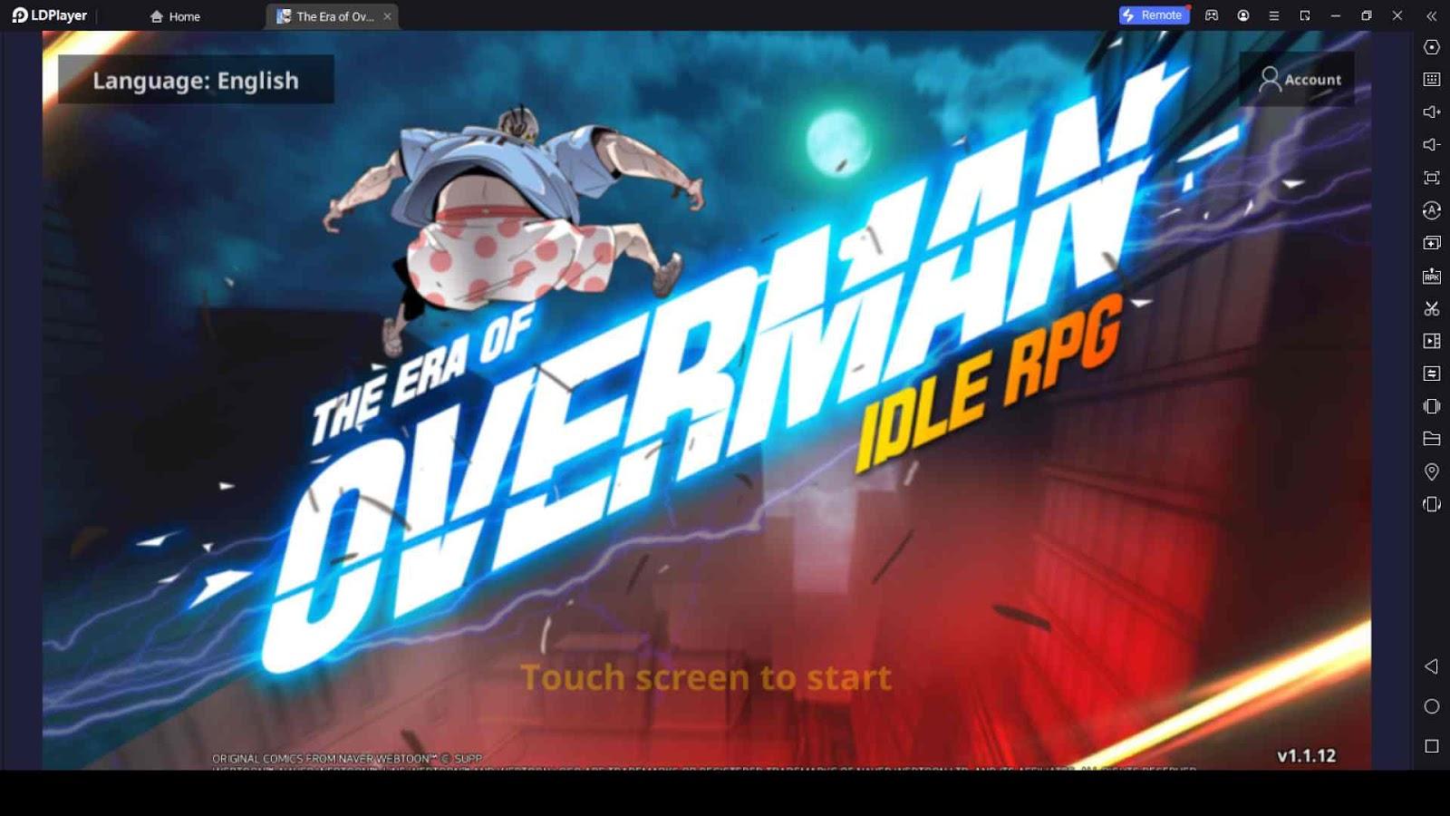 The Era of Overman: Idle RPG Codes