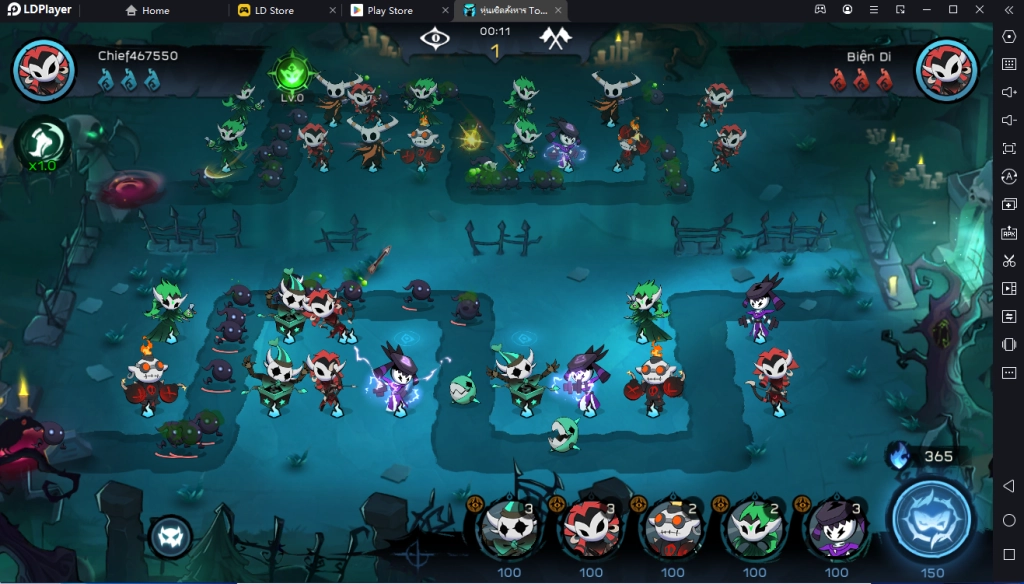 Puppet Master : Tower Defense เกมมือถือจัดทีมหุ่นเชิดสังหาร ปกป้องเมือง