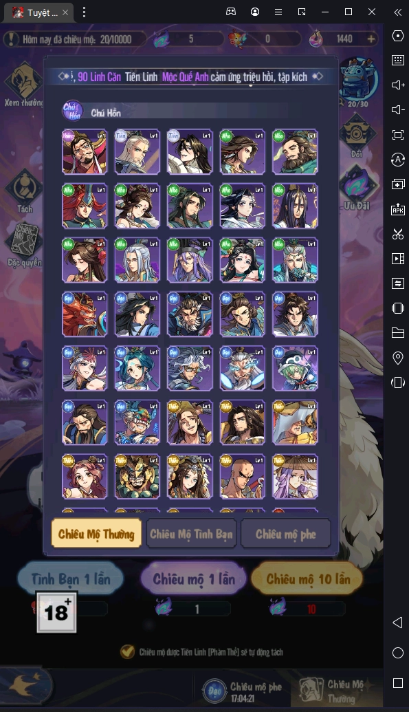 『HƯỚNG DẪN』Tuyệt Thế Cửu Thiên: Hướng Dẫn Tân Thủ Giai Đoạn Đầu Game