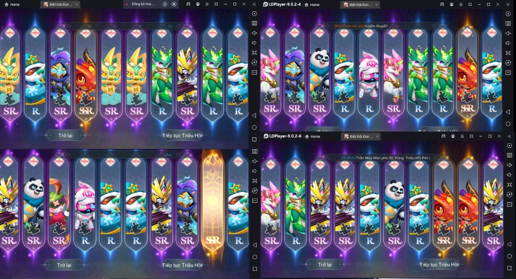 『HƯỚNG DẪN』Biệt Đội Đùn Đùn: Hướng Dẫn Reroll Pet Nhanh Nhiều Tài Khoản