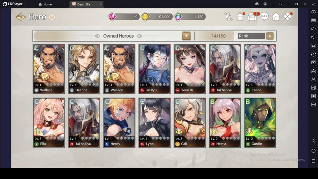 Dear, Ella Beginner Guide for Heroes