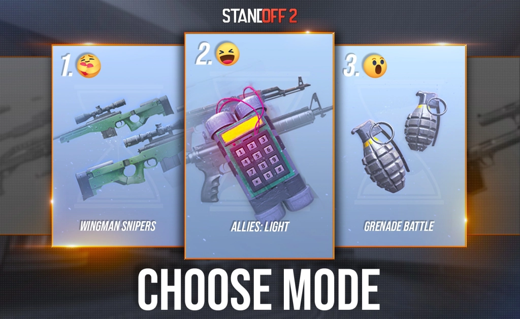 Conheça o um dos modos temporários de Standoff 2: Batalha de Granadas!