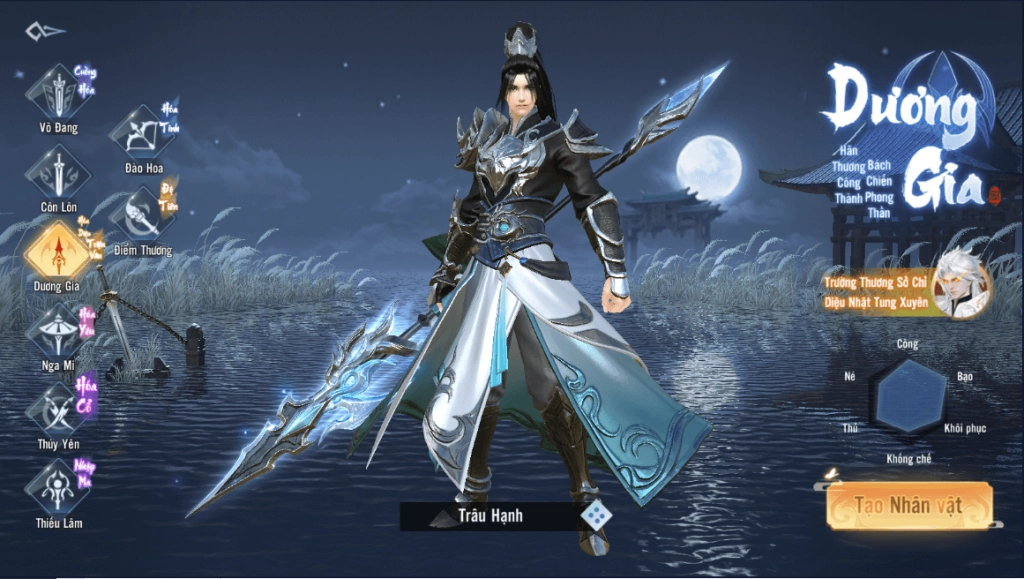 Tản mạn môn phái và hướng dẫn chọn phái trong Kiếm Hiệp 4.0