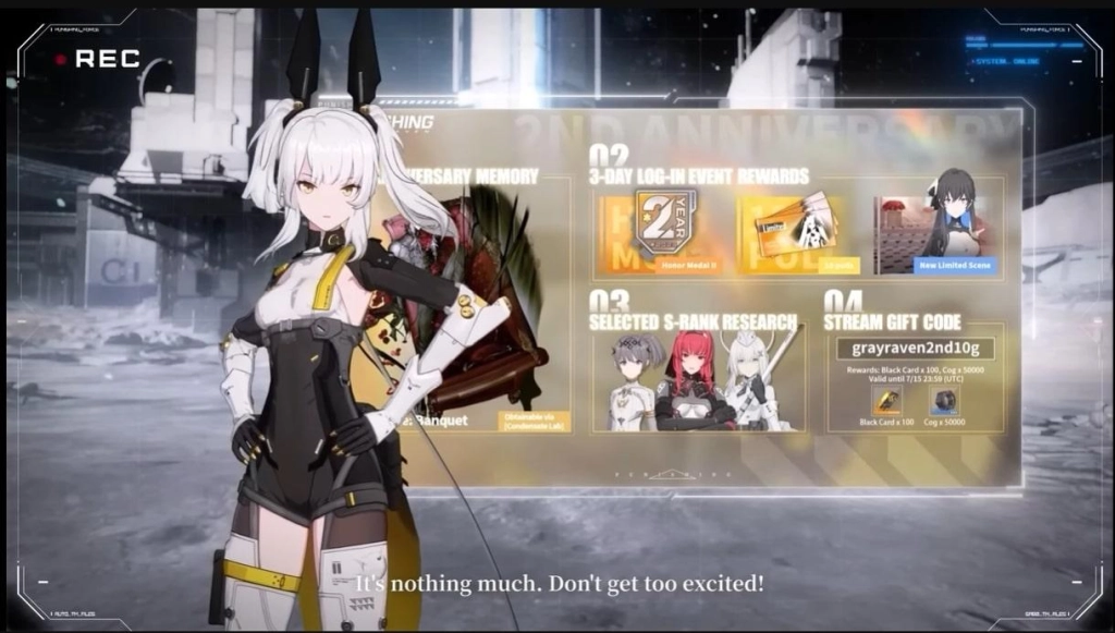 Punishing Gray Raven 2nd Year  Anniversary - What to Expect