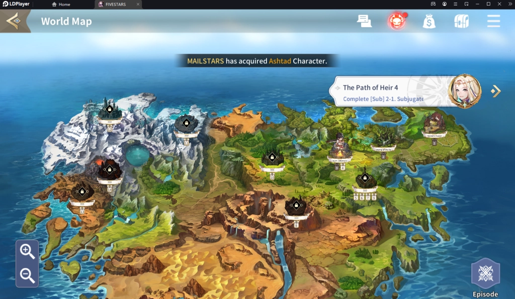 Five Stars (Global) แนะนำเทคนิค Reroll หาตัวละครพร้อมตั้งค่าบอทฟาร์มได้เร็วขึ้น บน LDPlayer9