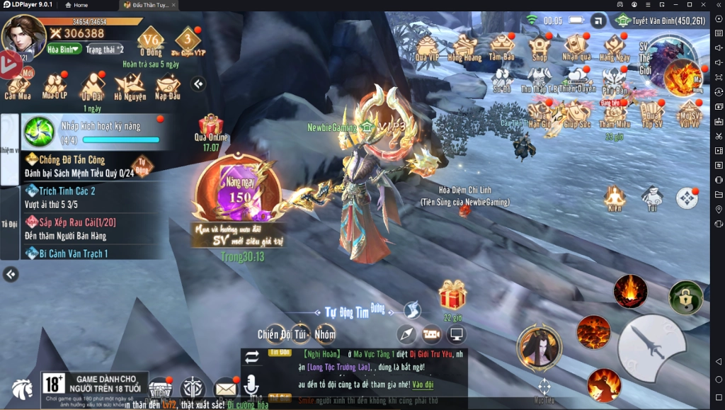 『HƯỚNG DẪN』Đấu Thần Tuyệt Thế: Hướng Dẫn Tân Thủ Chơi Chuẩn Đầu Game