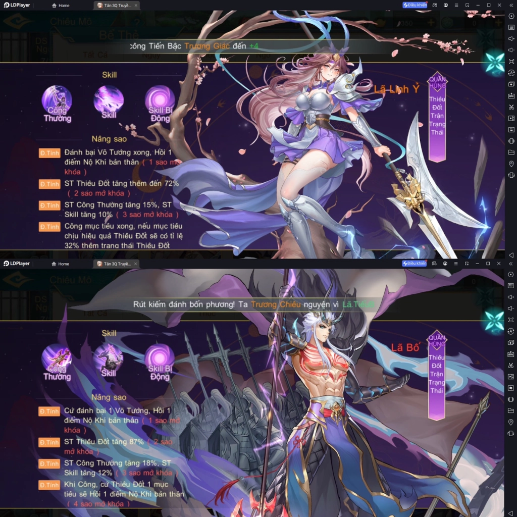 『HƯỚNG DẪN』Tổng hợp những đội hình độc lạ - Tân 3Q Truyền Kỳ