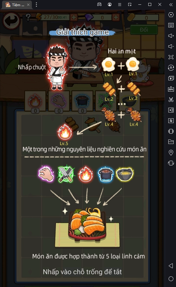 『HƯỚNG DẪN』Tiệm Sushi Mơ Ước: Hướng Dẫn Cách Chơi Hiệu Quả