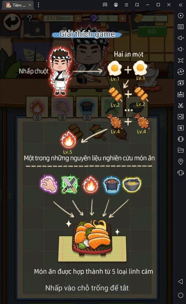 『HƯỚNG DẪN』Tiệm Sushi Mơ Ước: Hướng Dẫn Cách Chơi Hiệu Quả