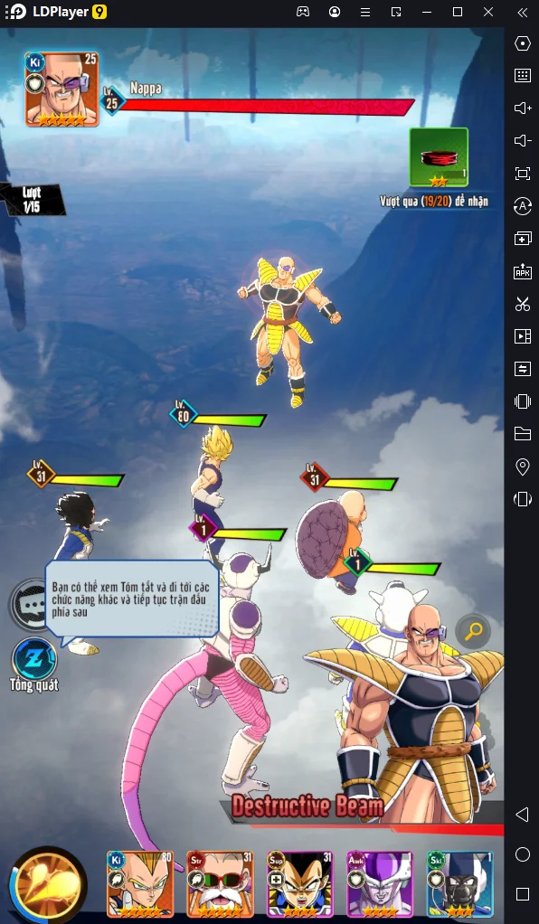『HƯỚNG DẪN』Siêu Chiến Binh - Top Nhân Vật Spu (Siêu Việt) - Awk (Thức Tỉnh) & cách tải game trên PC