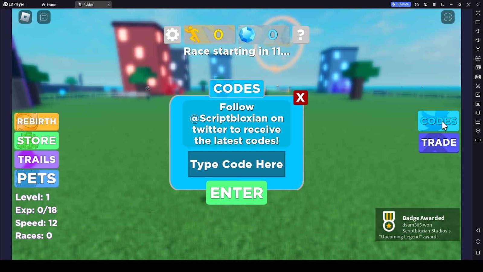 Roblox Legends Of Speed Codes - Try Hard Guides