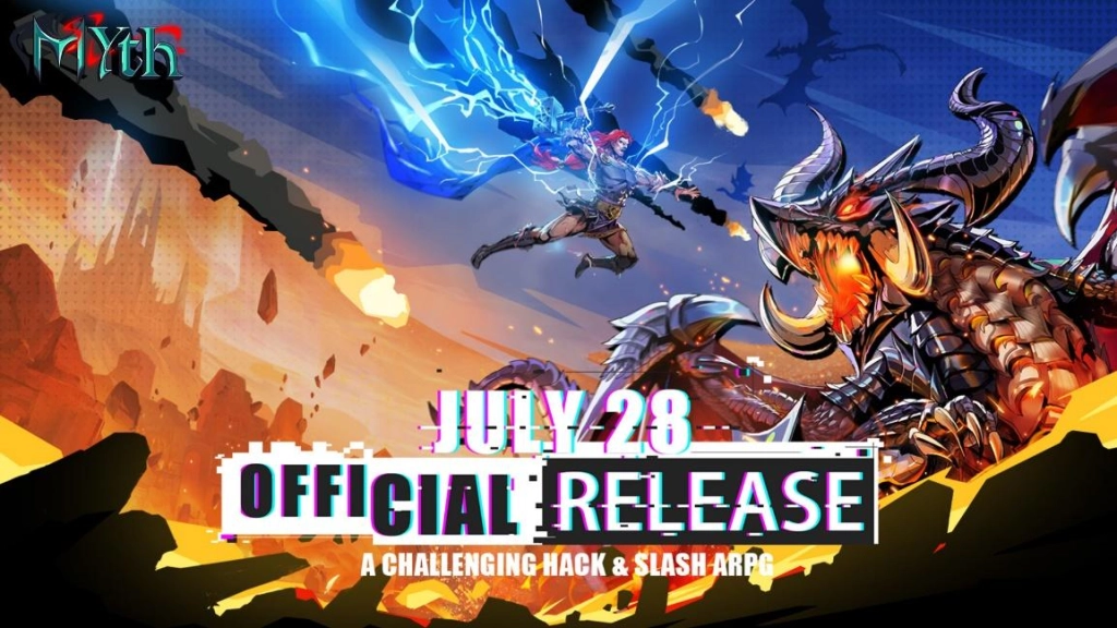 The Challenging Hack and Slash ARPG Game “Myth: Gods of Asgard” will be released on July 28th – Join Us to Save the World!