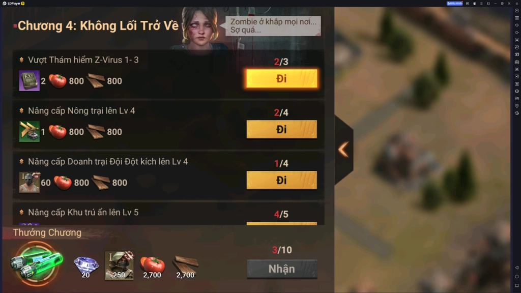 Hướng dẫn tân thủ phát triển nhanh trong Doomsday: Last Survivors