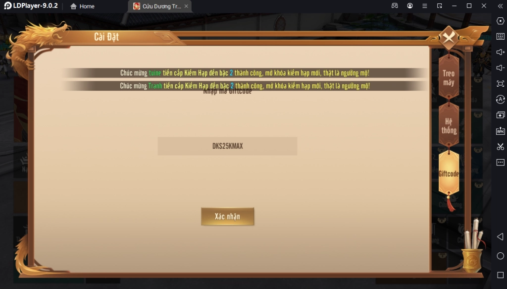 『HƯỚNG DẪN』Cửu Dương Truyền Kỳ 2: Hướng Dẫn Tân Thủ Cách Chơi Chuẩn Giai Đoạn Đầu Game