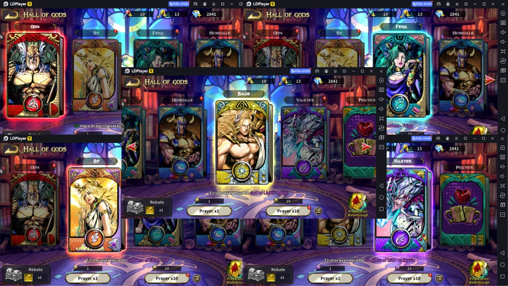 『HƯỚNG DẪN』Reroll MYTH: GODS of ASGARD nhiều tài khoản nhanh và nhàn nhất