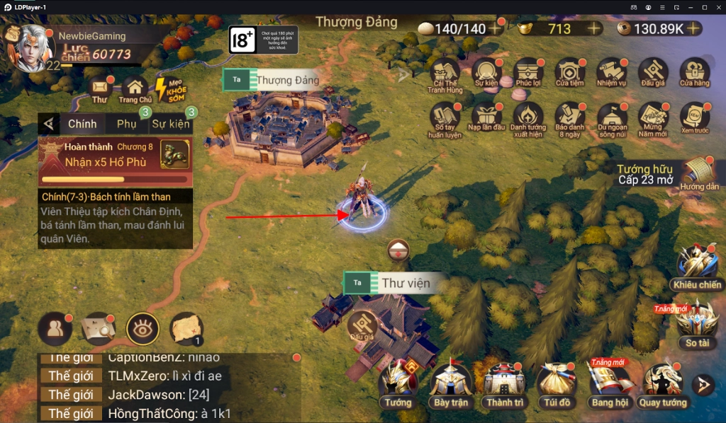 『HƯỚNG DẪN』Cái Thế Tranh Hùng: Vị Trí Đào Kho Báu Từ Chương 1~15