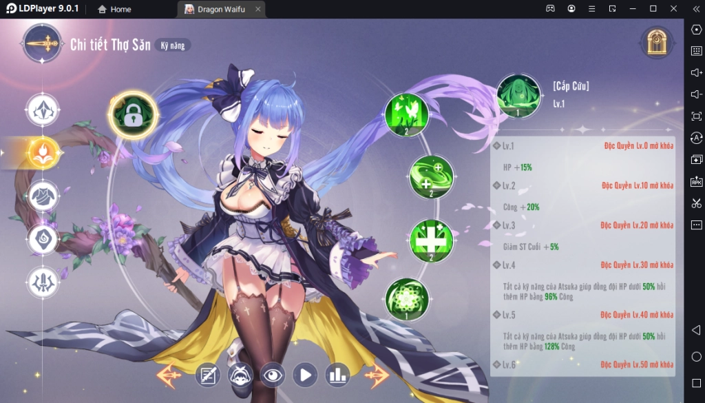 『HƯỚNG DẪN』 Dragon Waifu: Thợ Săn Rồng - Top Nhân Vật Mạnh Đầu Game